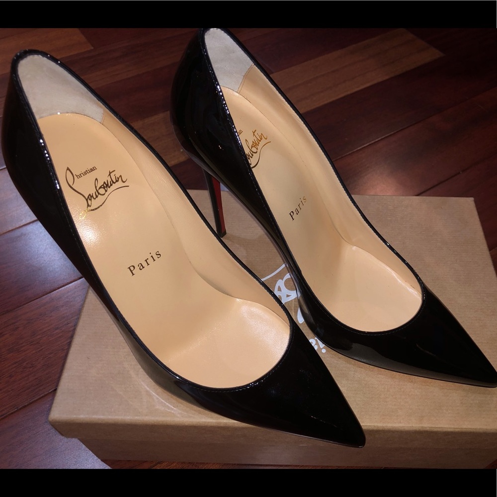 Christian Louboutin Black Stiletto Heels